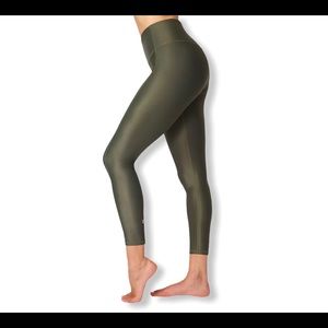 Shiny high-rise leggings - No translucent